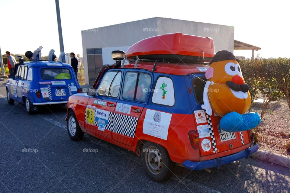 European Rally Cars in the south of Spain 