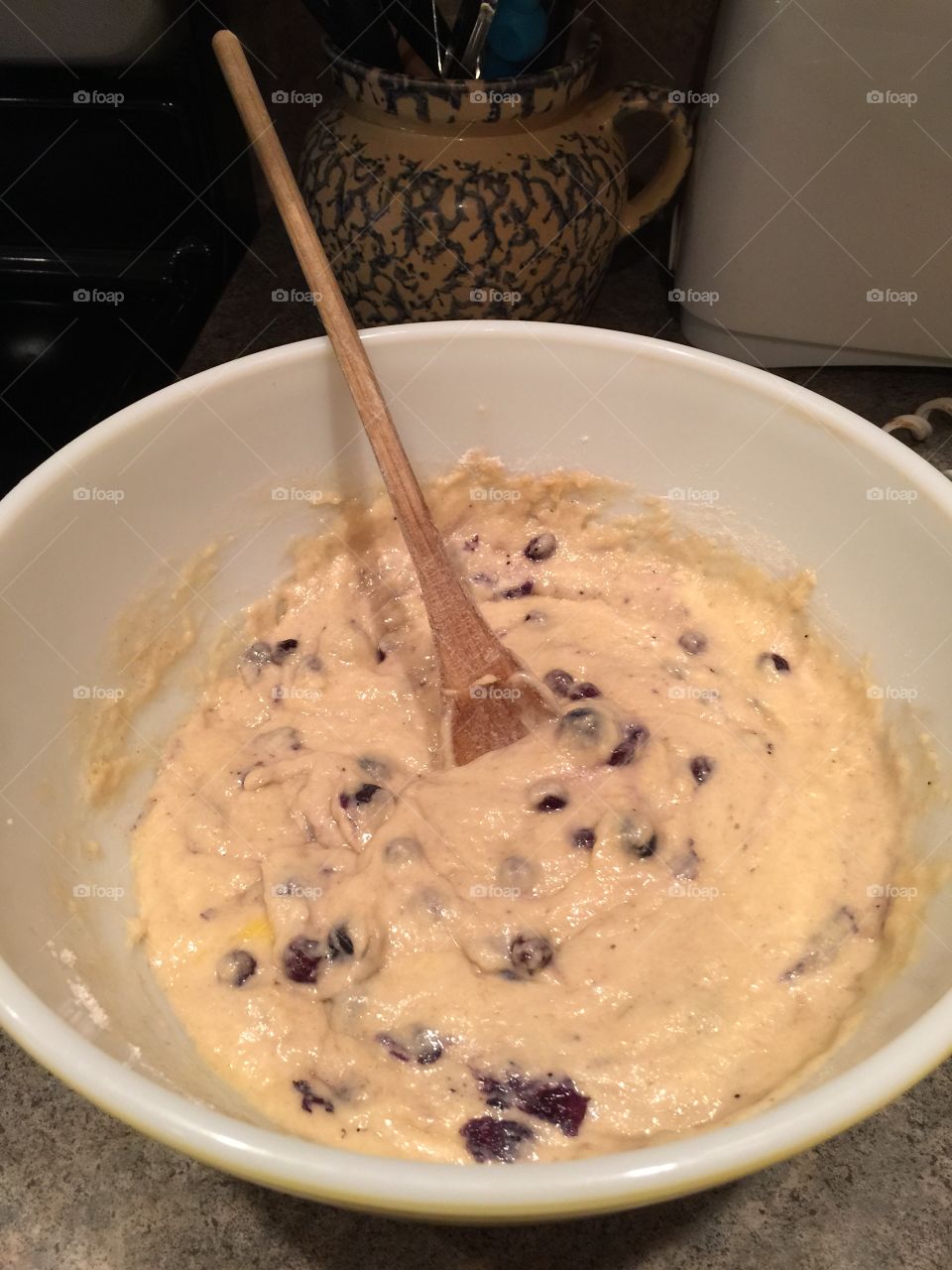 Blueberry Muffin Batter