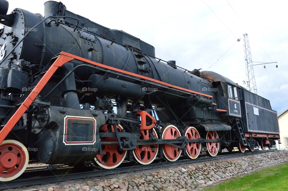 Museum locomotive