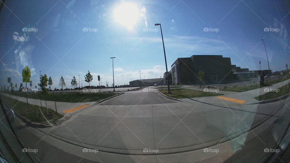 Road, Street, Landscape, Transportation System, Light