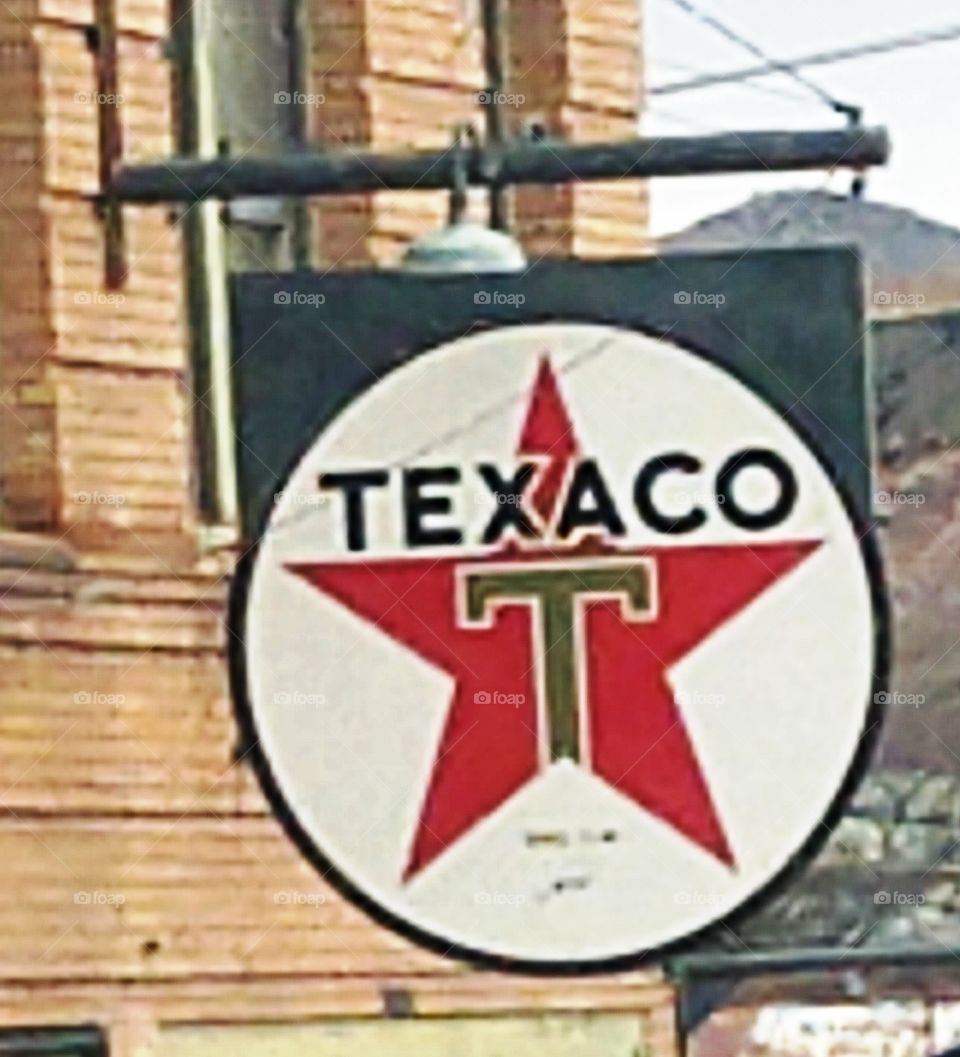 Texaco Sign