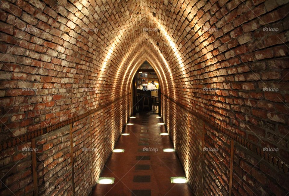 No Person, Architecture, Wall, Tunnel, Indoors