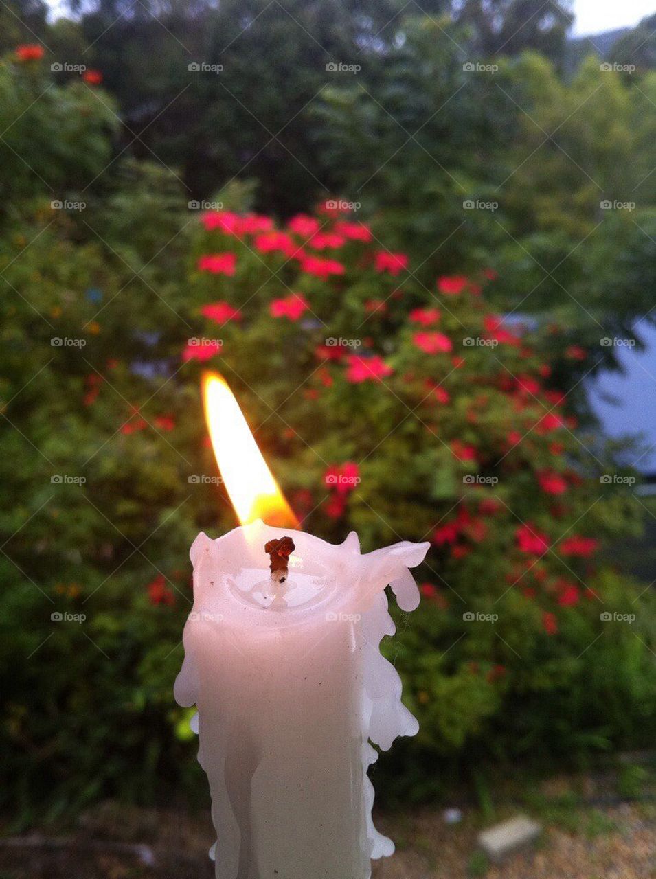 Burning Candle 