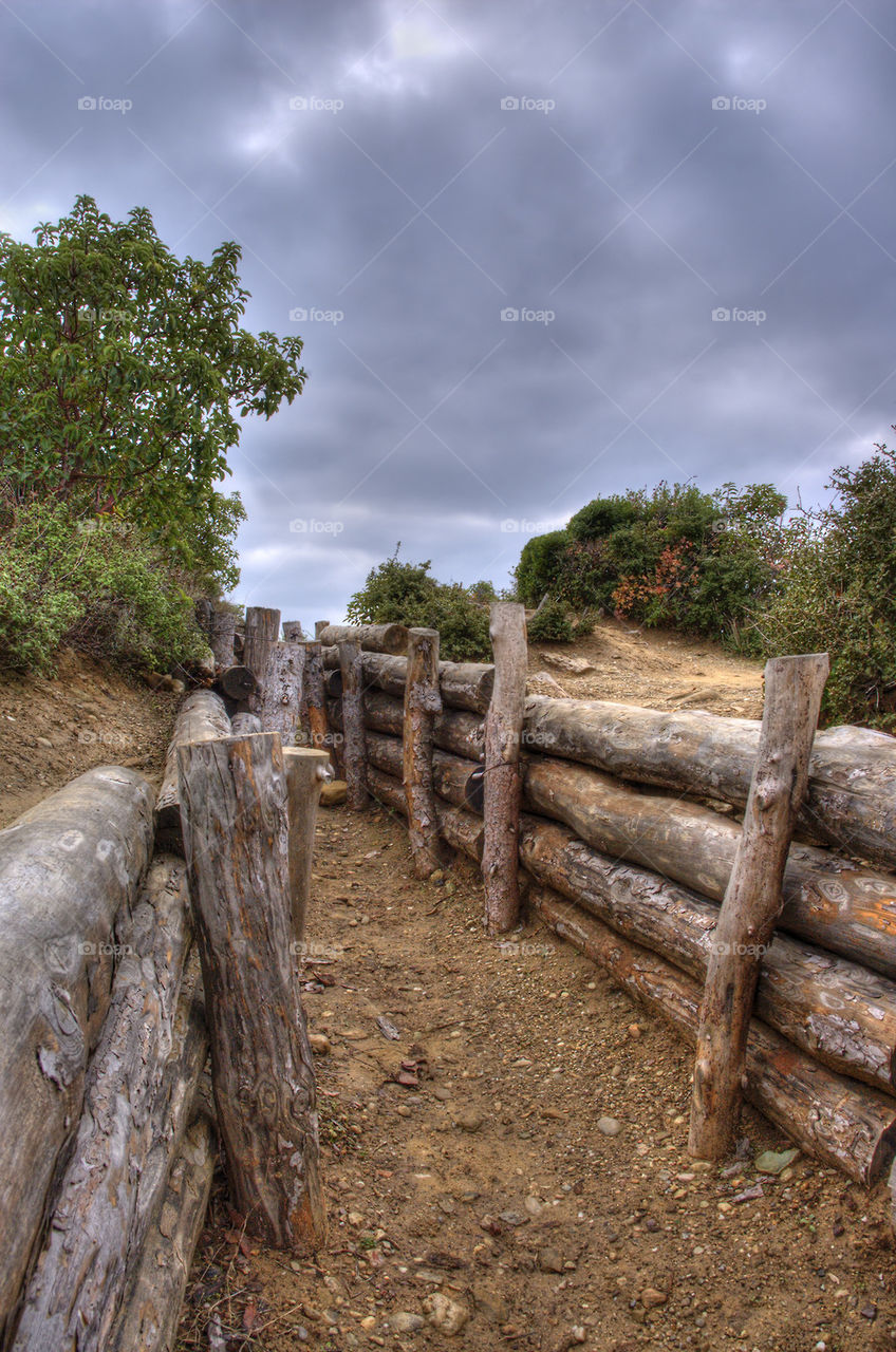 Trenches from Battle of Çanakkale