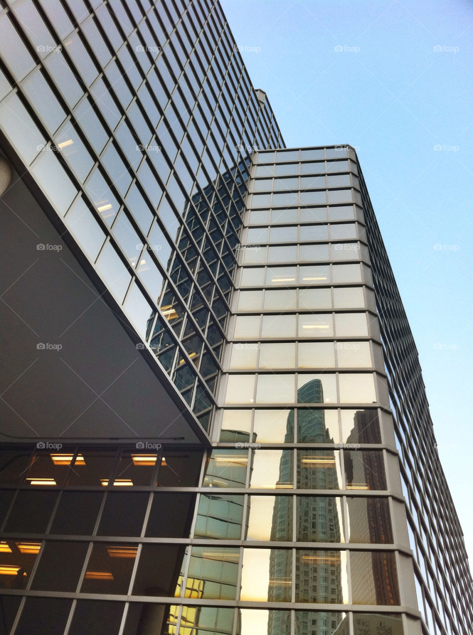 city glass house architecture by cyrano