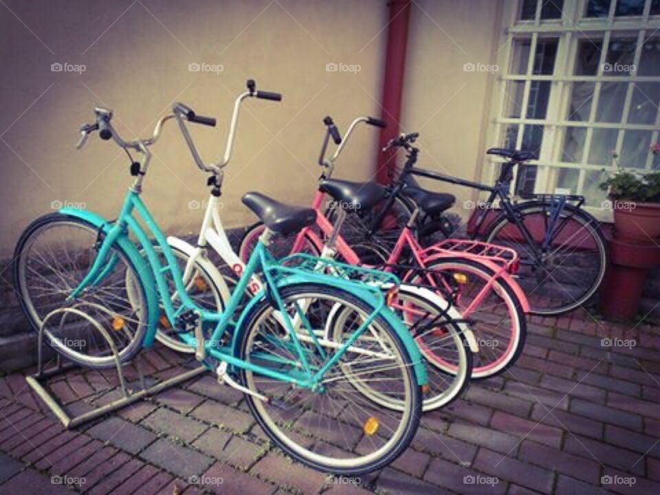 Old day bikes, in manly. 😁😁😁