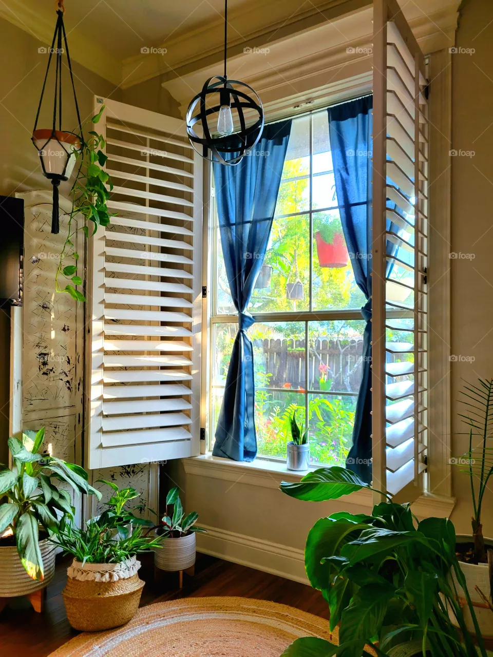 morning light through window
