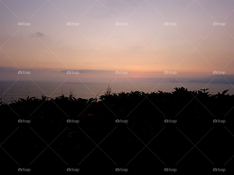 sunset in Lima is always amazing. it can take your breathe away