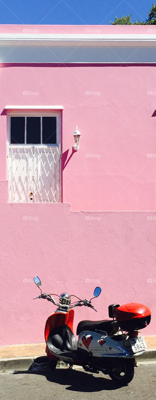 Pink in Cape Town. 