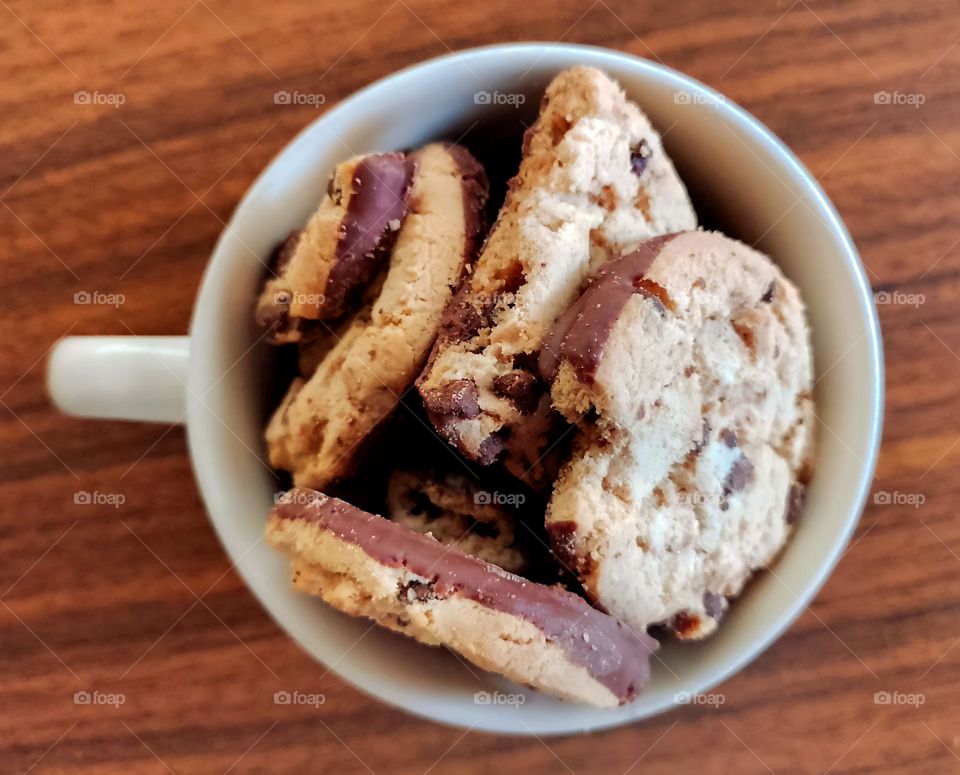 cookies in a cup