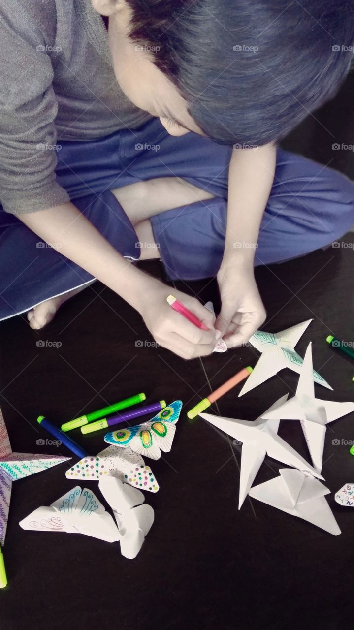 Being creative with kid