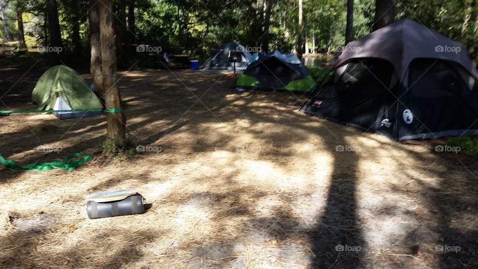weekend basecamp. a shot of our camp for the weekend at Ginnie springs. a great weekend home for some serious summer fun!