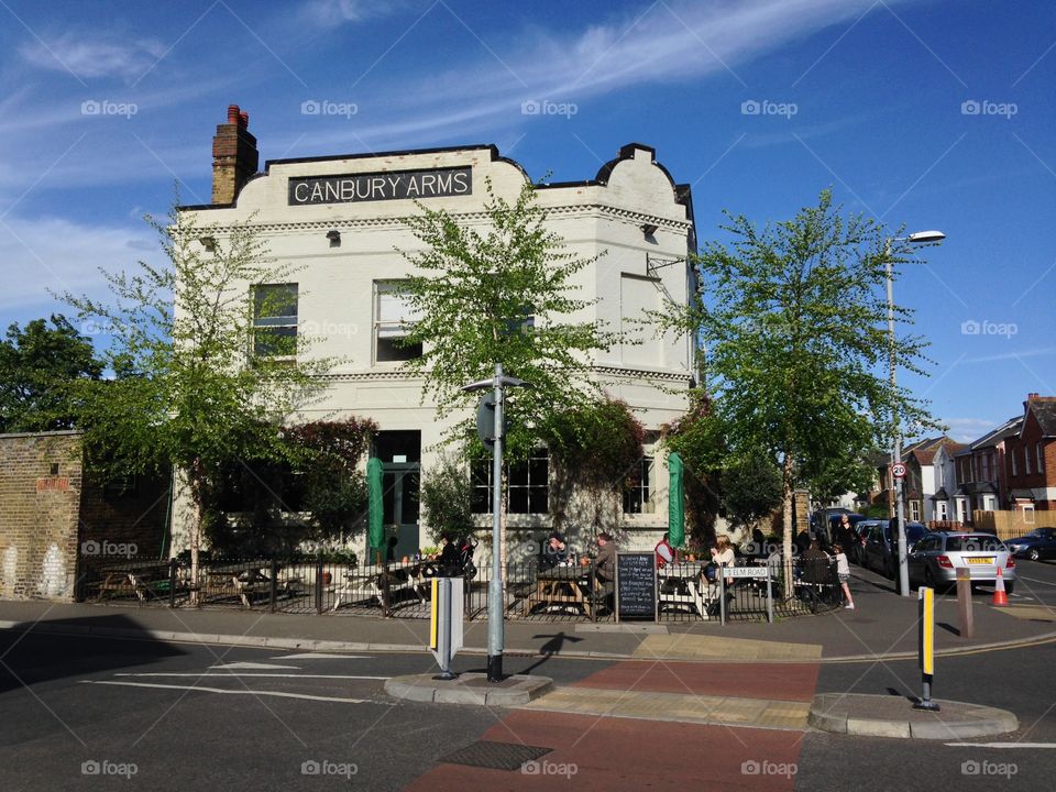 Pub . A pub in Kingston Surrey 