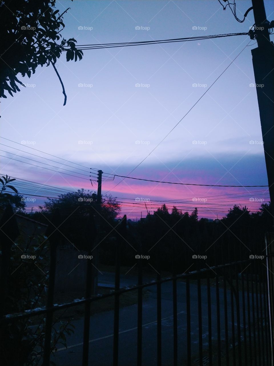 Fim de tarde Curitiba PR Brasil