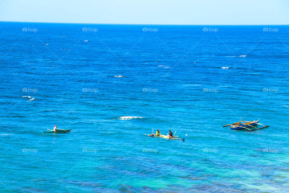Fishermans in the philippines