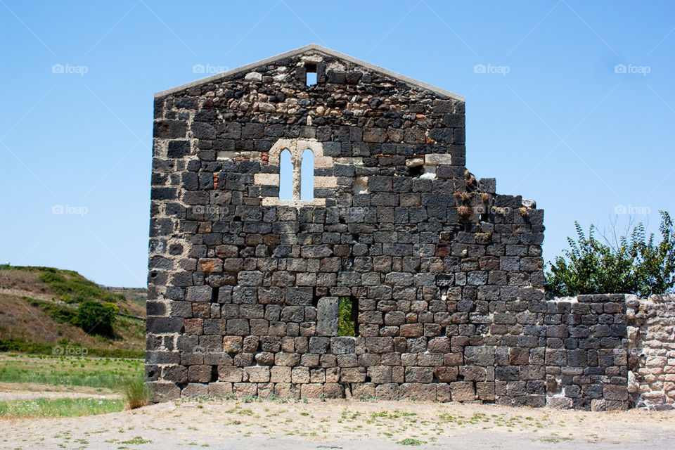 Sardinian ruins