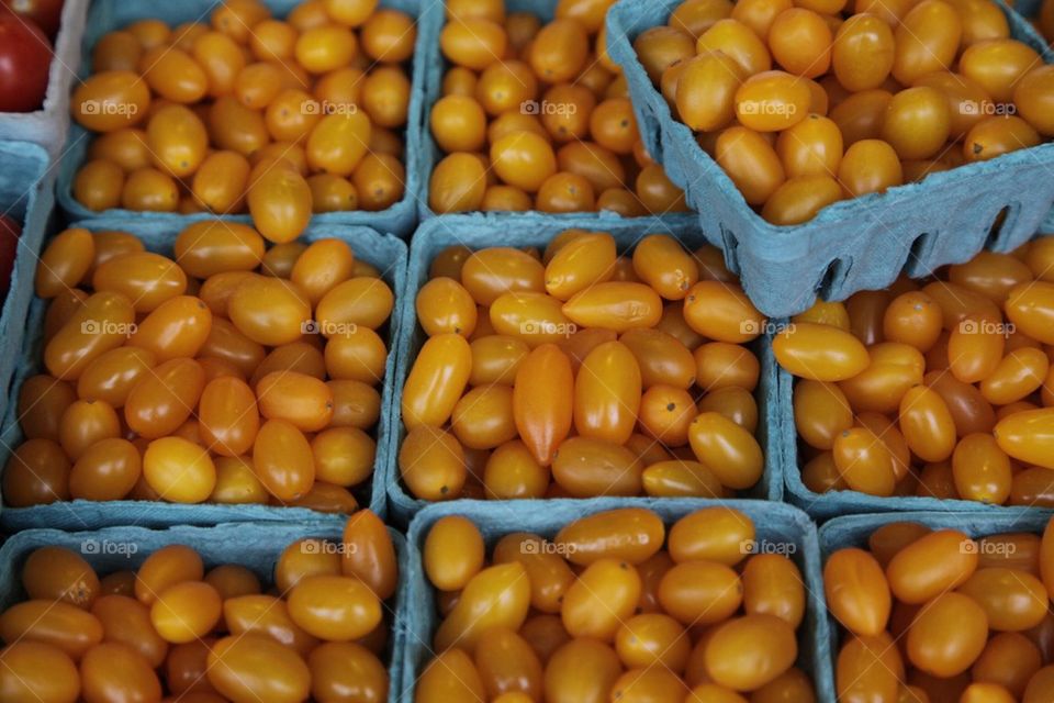 Tomatoes in Street Market