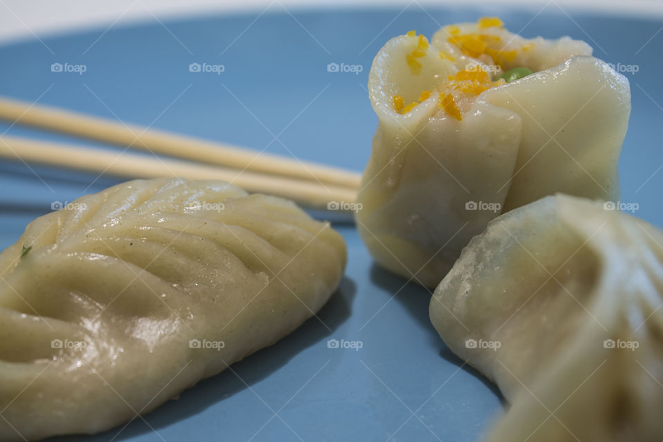 typical chinese dumpling