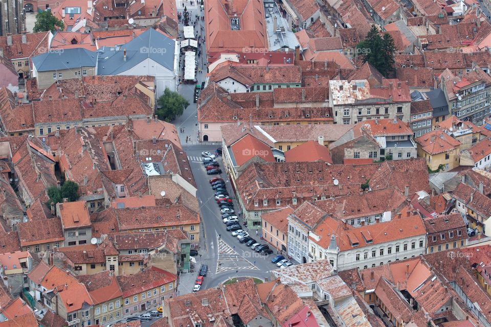 views of Brasov, Romania