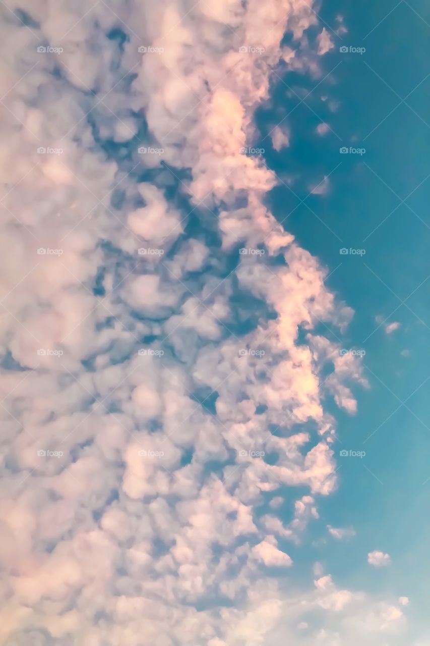 Cotton Candy Clouds