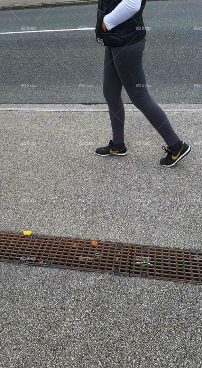 Walking step by step