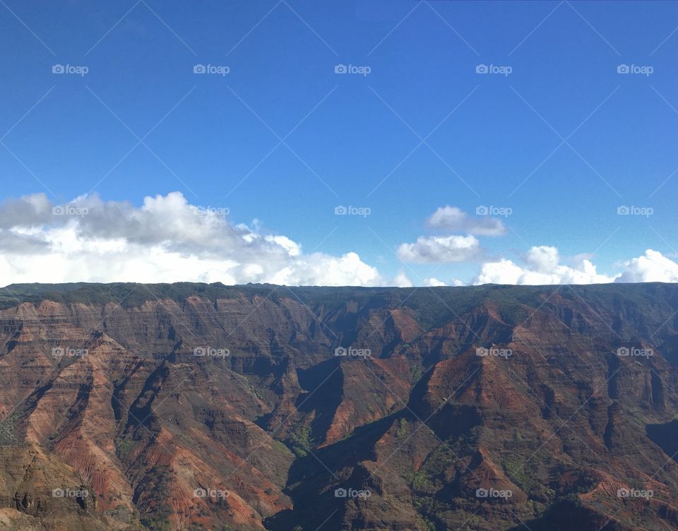 Waimea Canyon In Kauai, Hawaii