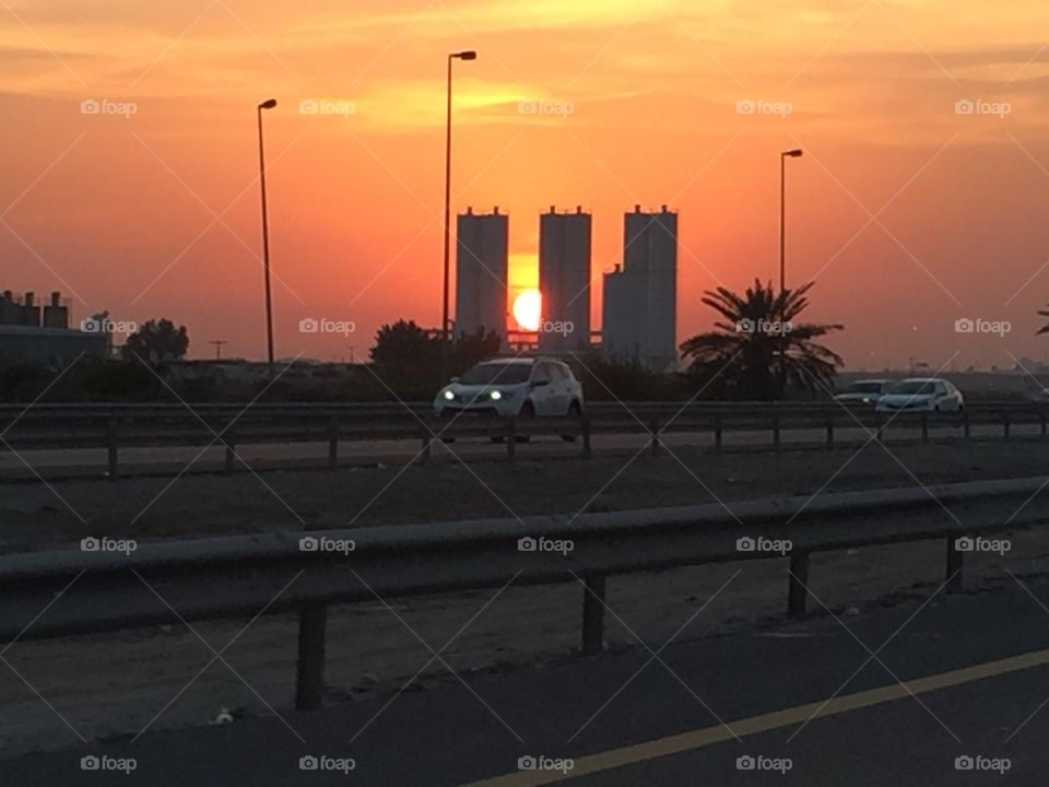 Sunset at Bahrain
