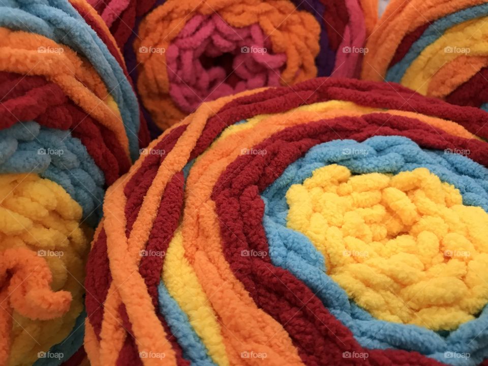 Arts and crafts supply: colorful chenille 