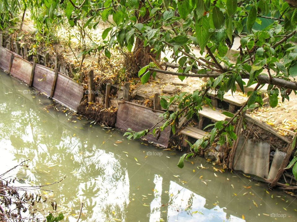 steps to the river Vilkovo ступеньки к реке Вилково