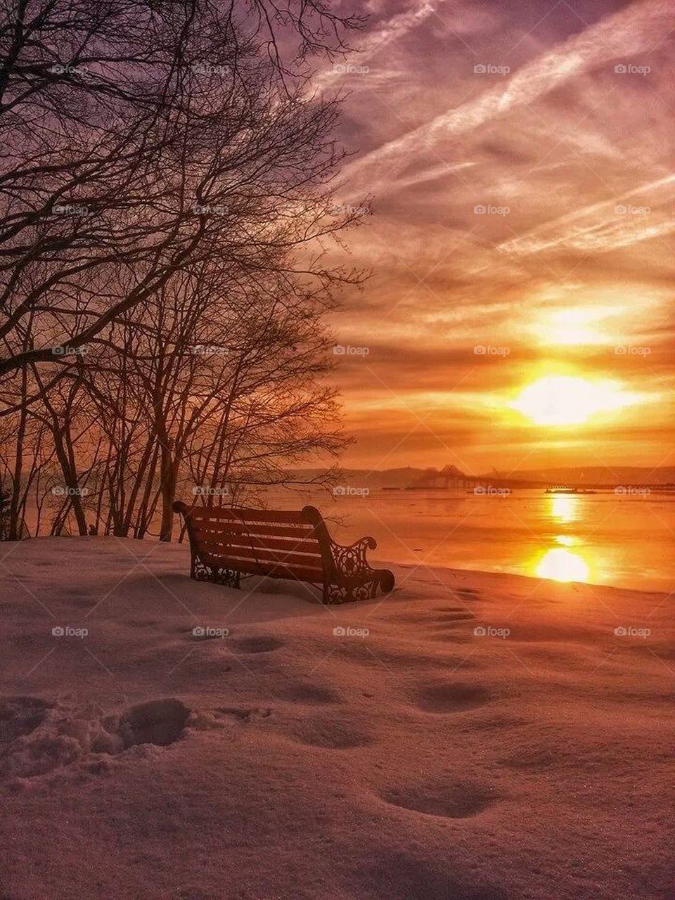 Sunrise in Tarrytown, NY 