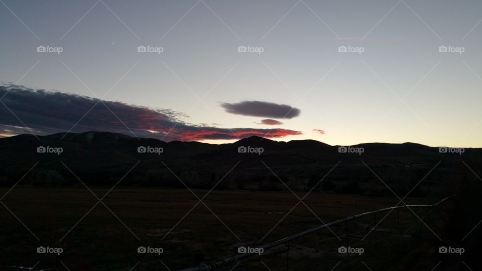 morning in the Montana mountains