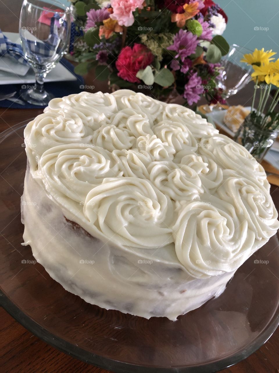 Carrot Cake with Buttercream Icing