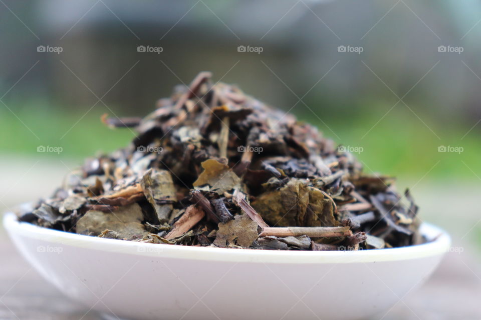 tea leaves