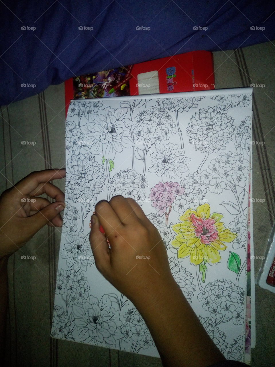 coloring book for new collection