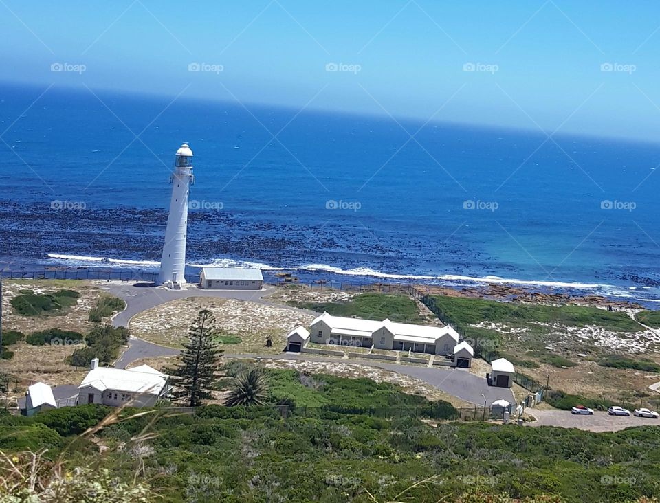 Lighthouse in the distance