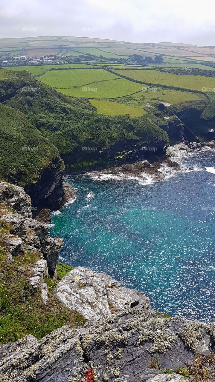 Cornwalls rugged coastline