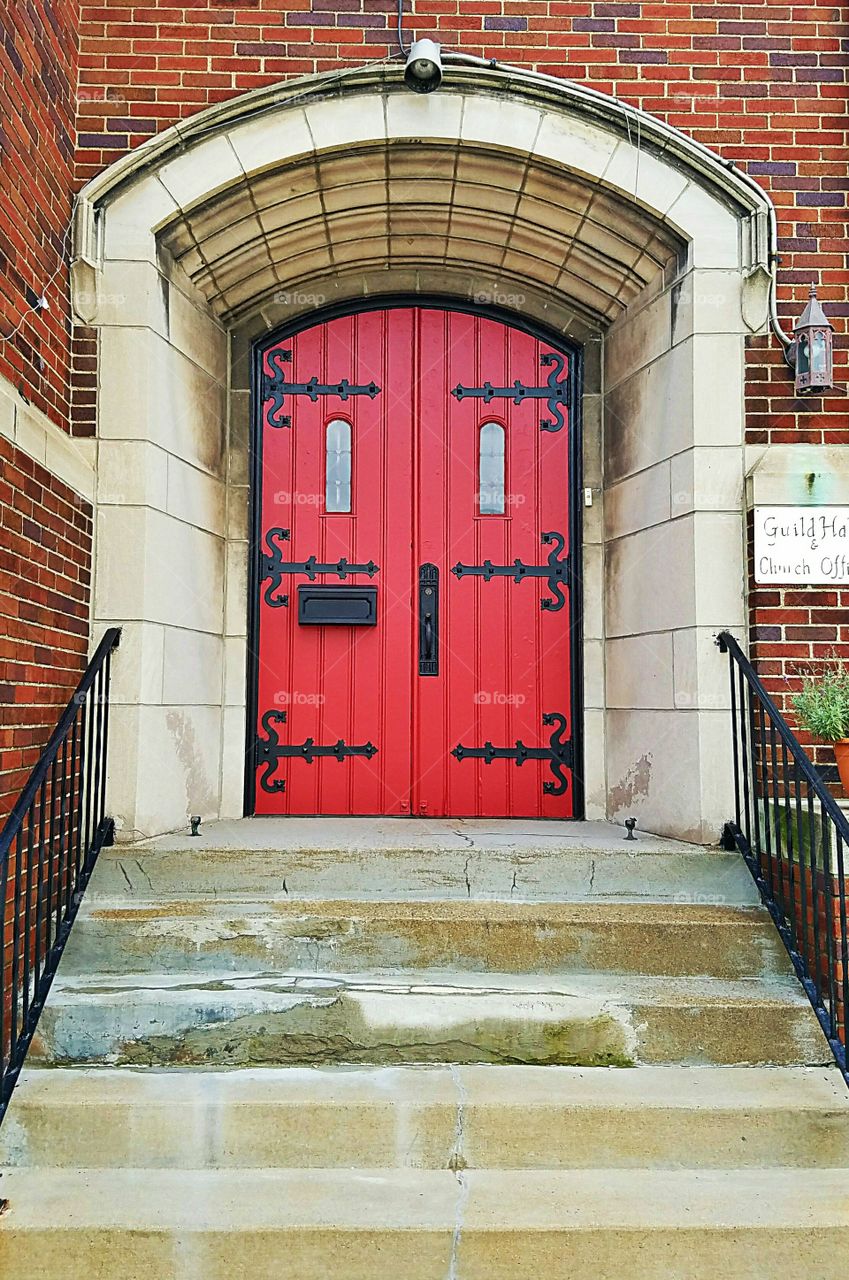 church door