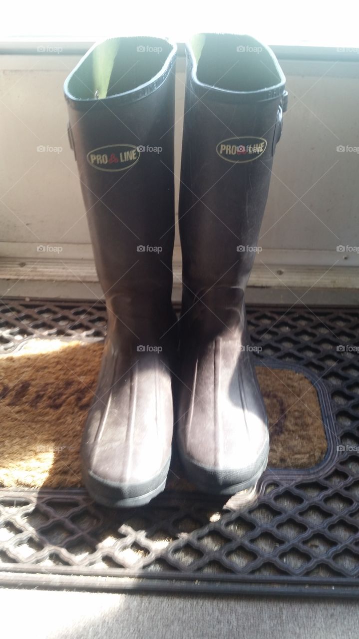 pro line rubber boots