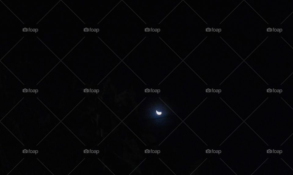 Moon, Astronomy, Dark, Eclipse, No Person