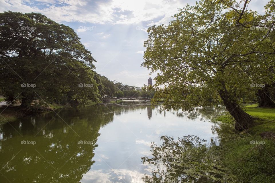 River in Thailand 