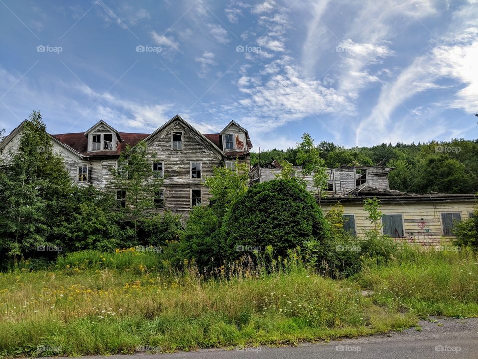 abandoned home upstate ny