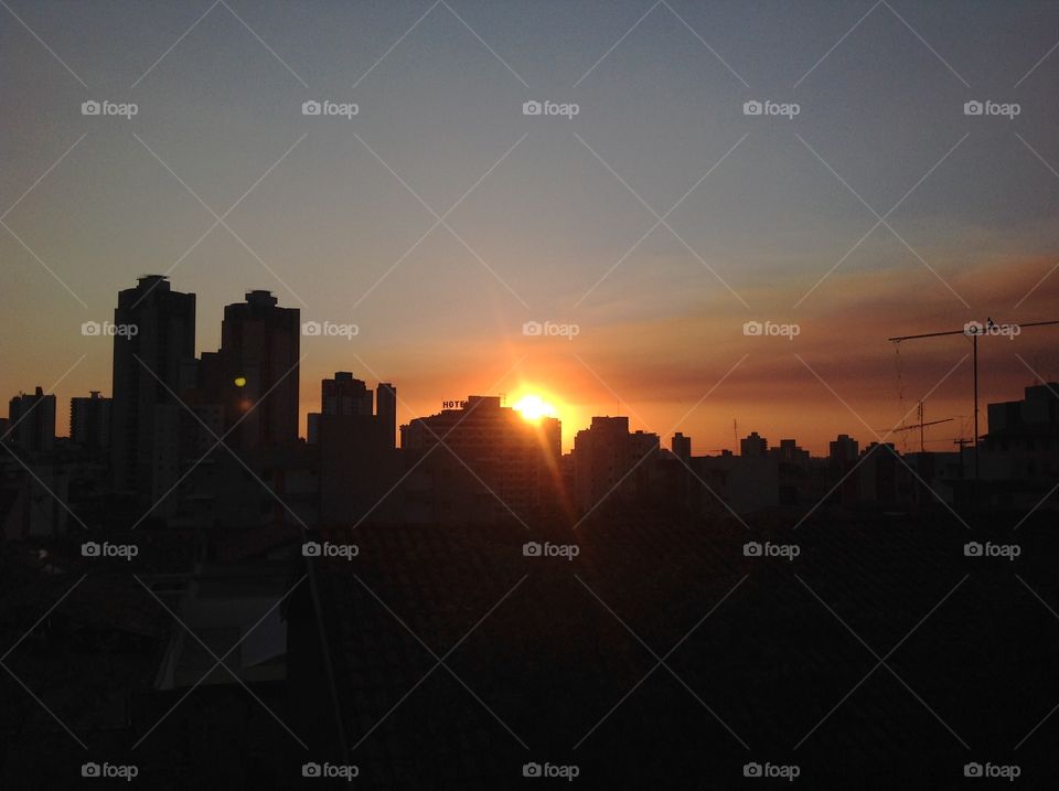 Welcome home. Returning home after 7 months without this amazing sunset