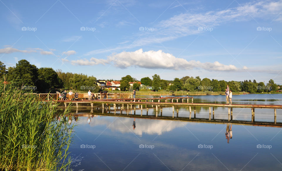 Lakeside view 