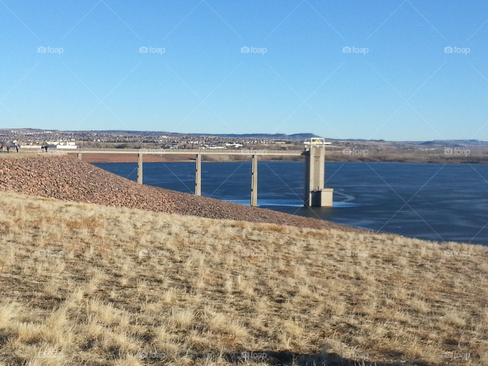 Bridge. lake