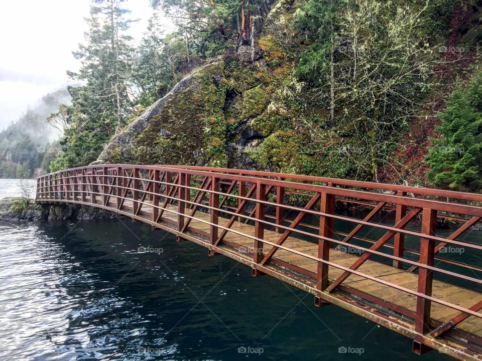 Bridge Over Turquoise Water 