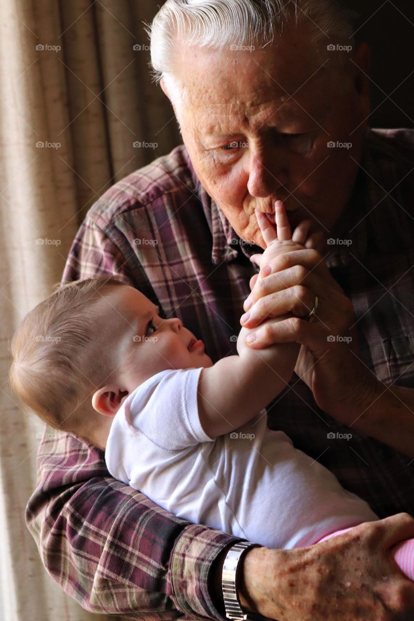 Grandpa's Kiss