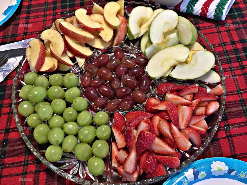 Staying fit during COVID - Fruit trays are always a welcomed addition to any meal or snack - healthy