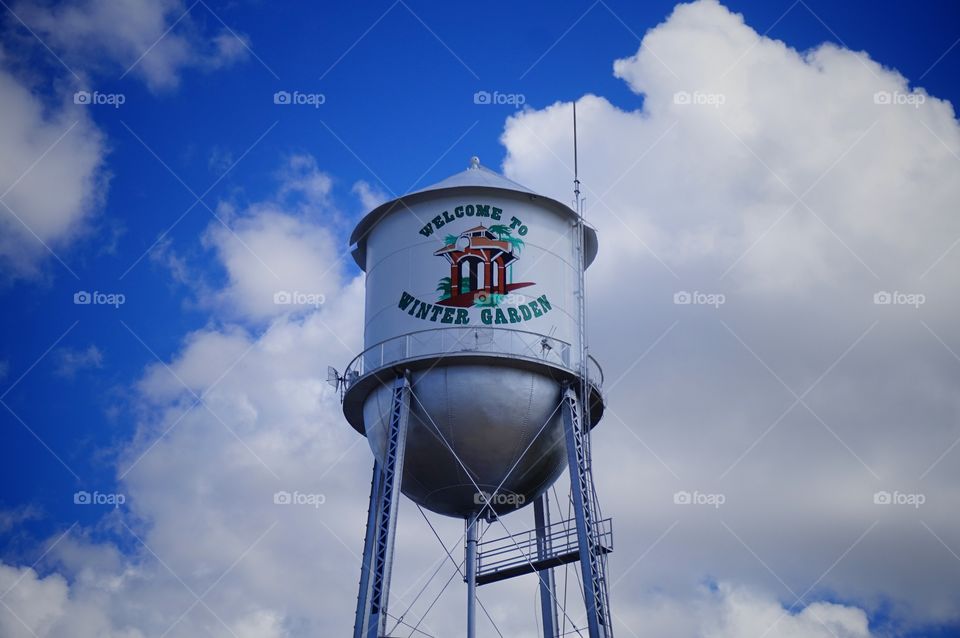 Winter Garden Water Tower
