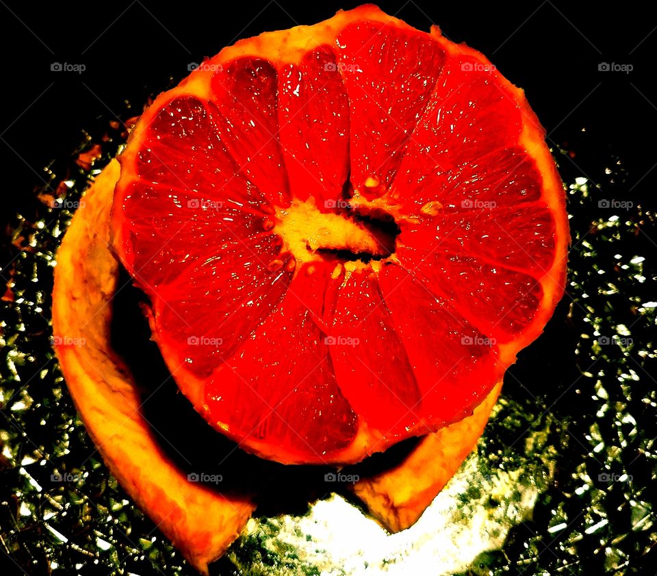 It's the grapefruit