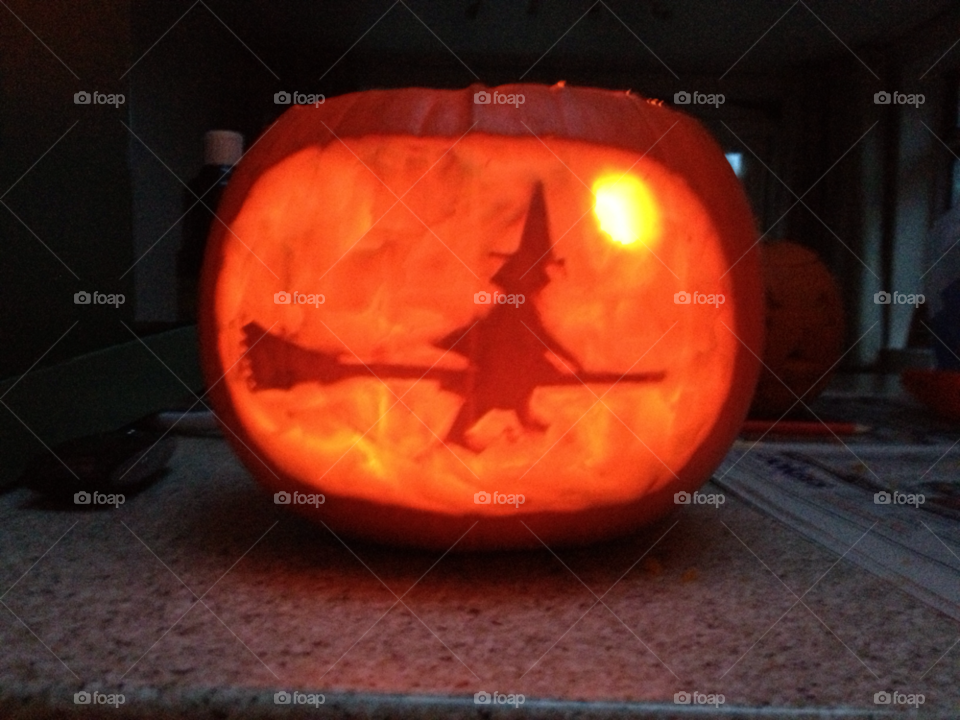 pumpkin halloween witch trick or treat by stuarto